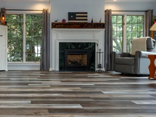 New vinyl plank flooring installation in Lancaster, PA