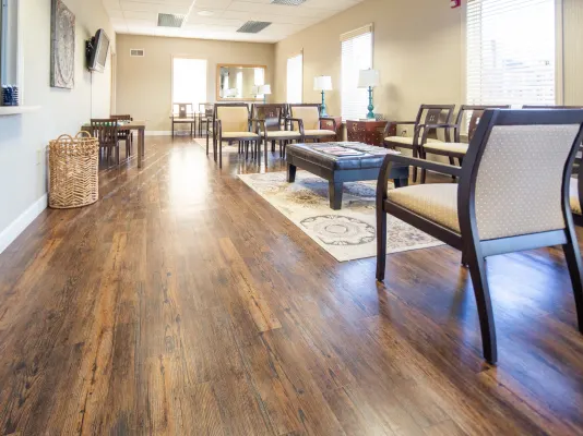 New office flooring at The Conestoga Oral And Maxillofacial Surgery