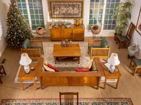 Main living area renovation with luxury vinyl flooring in Lancaster, PA